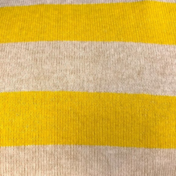 ONLY our stories Yellow Striped Knit Pullover - Picture 8 of 8